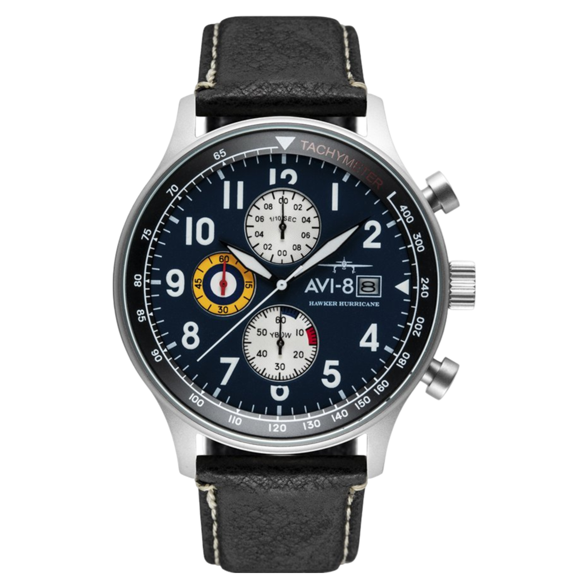 Midnight Black | Hawker Hurricane Classic Chronograph – AVI-8