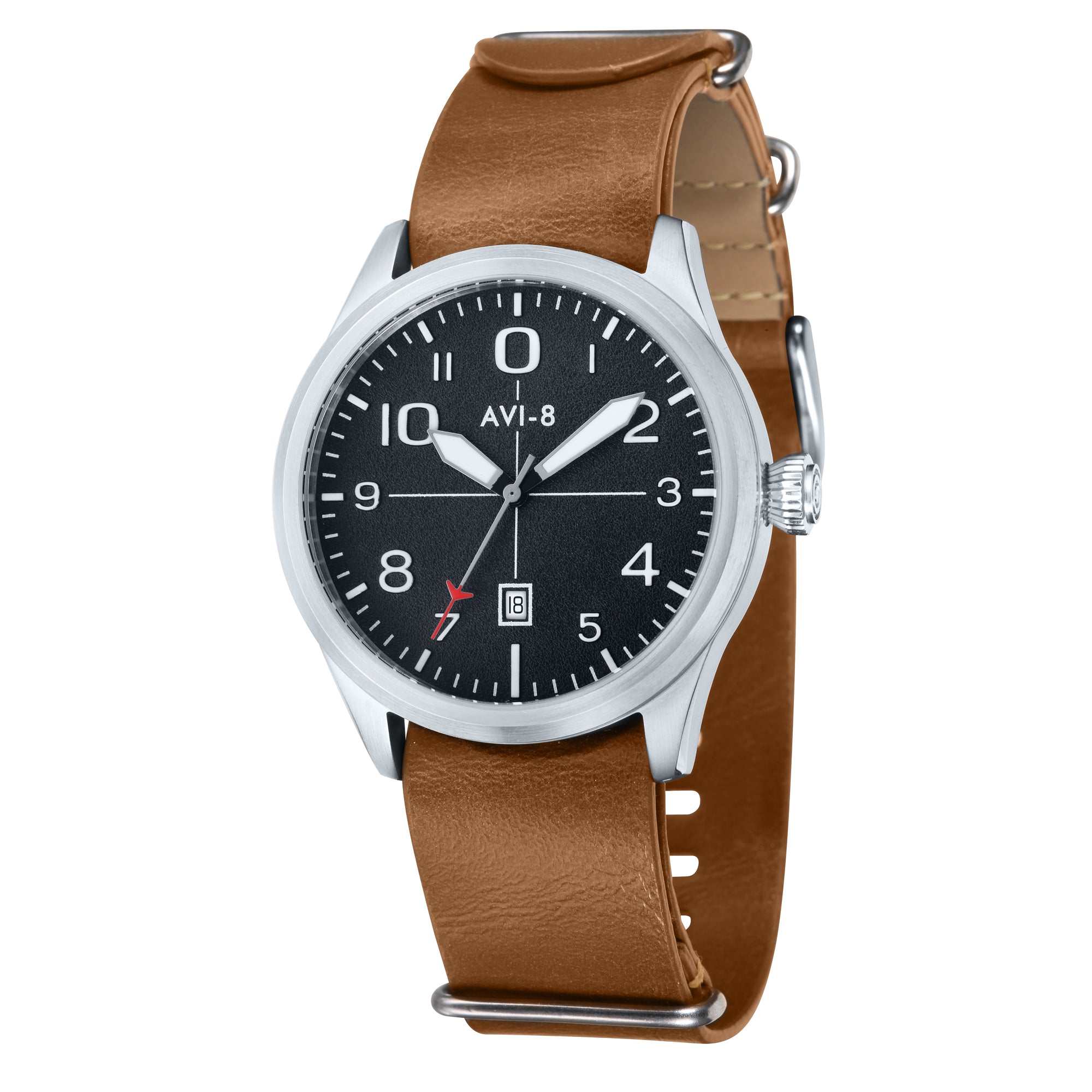 Heritage Black – AVI-8 Timepieces