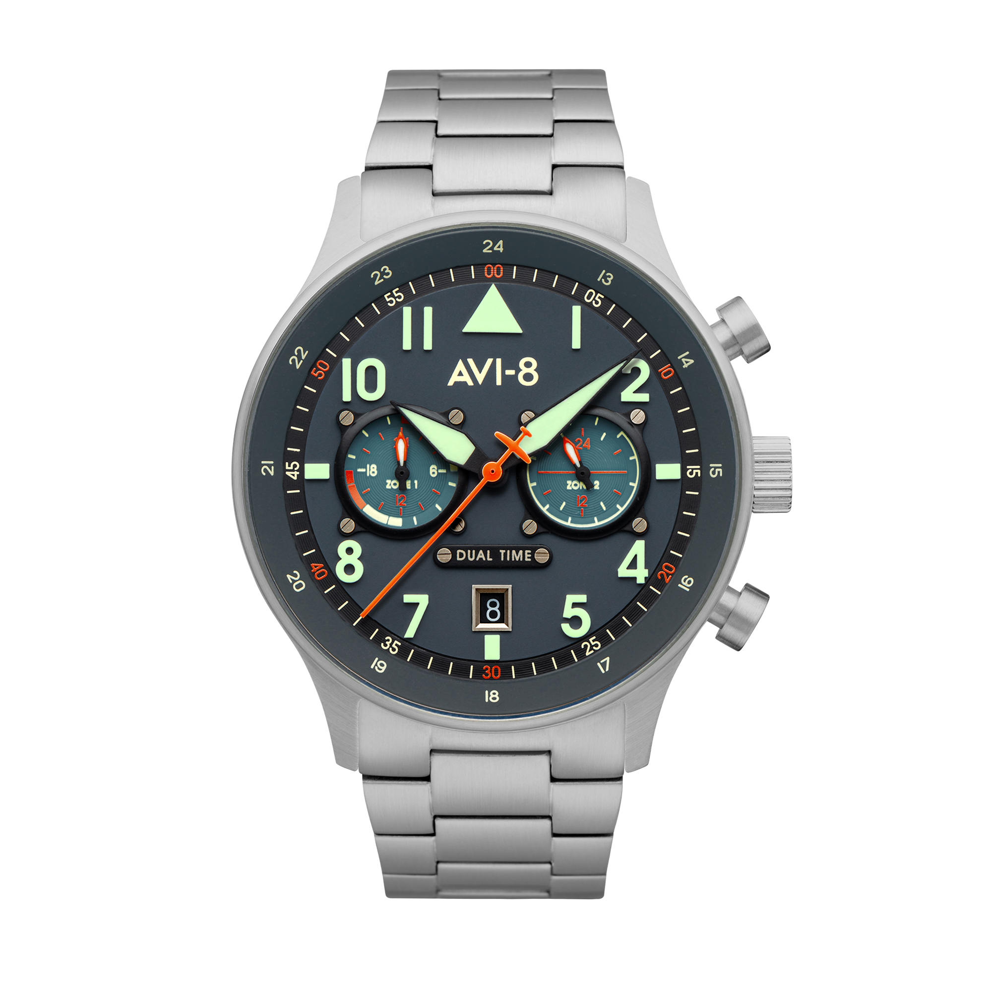 Gutersloh | Hawker Hurricane Carey Dual Time – AVI-8 Timepieces Gutersloh | Hawker Hurricane Carey Dual Time – AVI-8 Timepieces