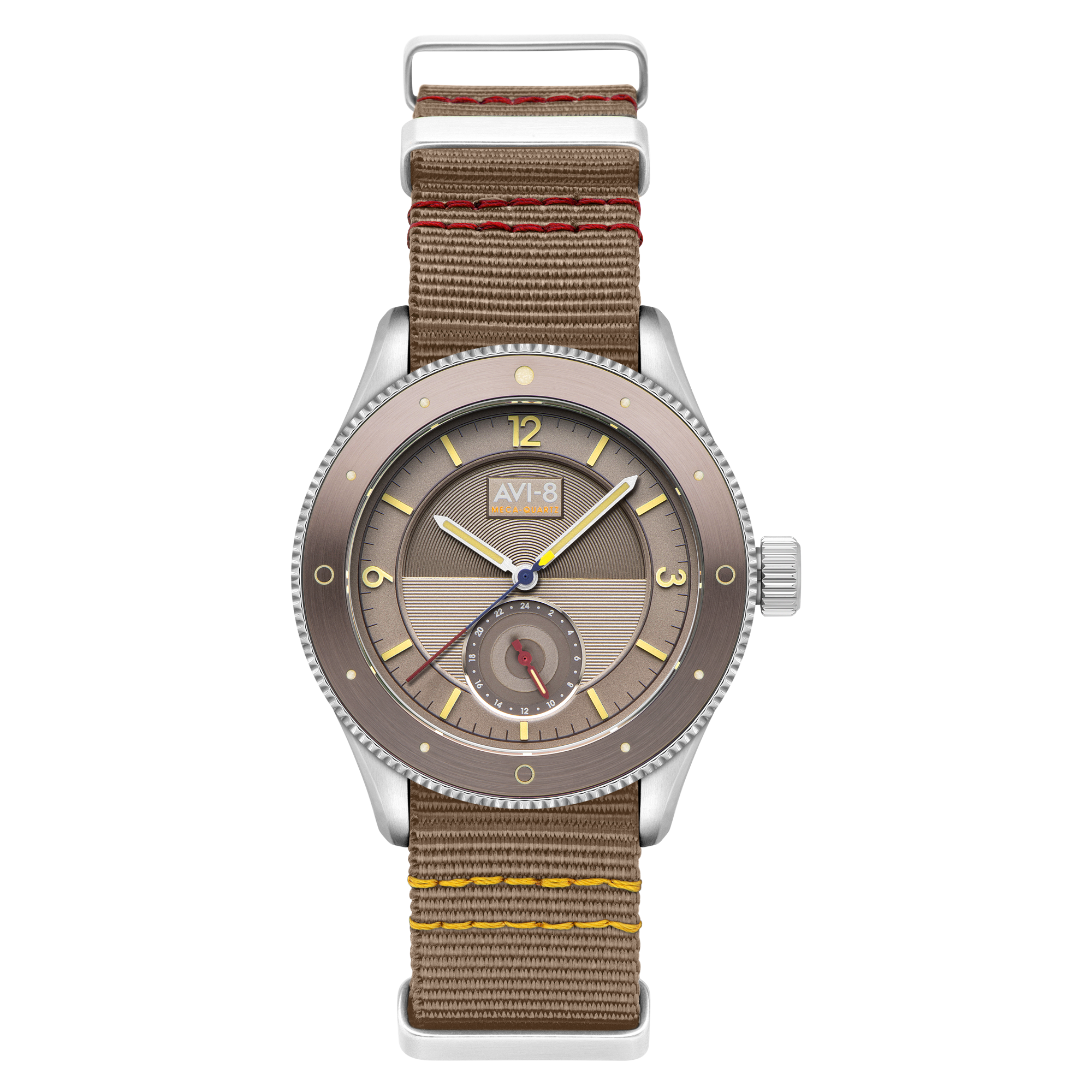Silver Feather Grey | Flyboy Airmaster Sector Meca-quartz – AVI-8 Silver Feather Grey | Flyboy Airmaster Sector Meca-quartz – AVI-8