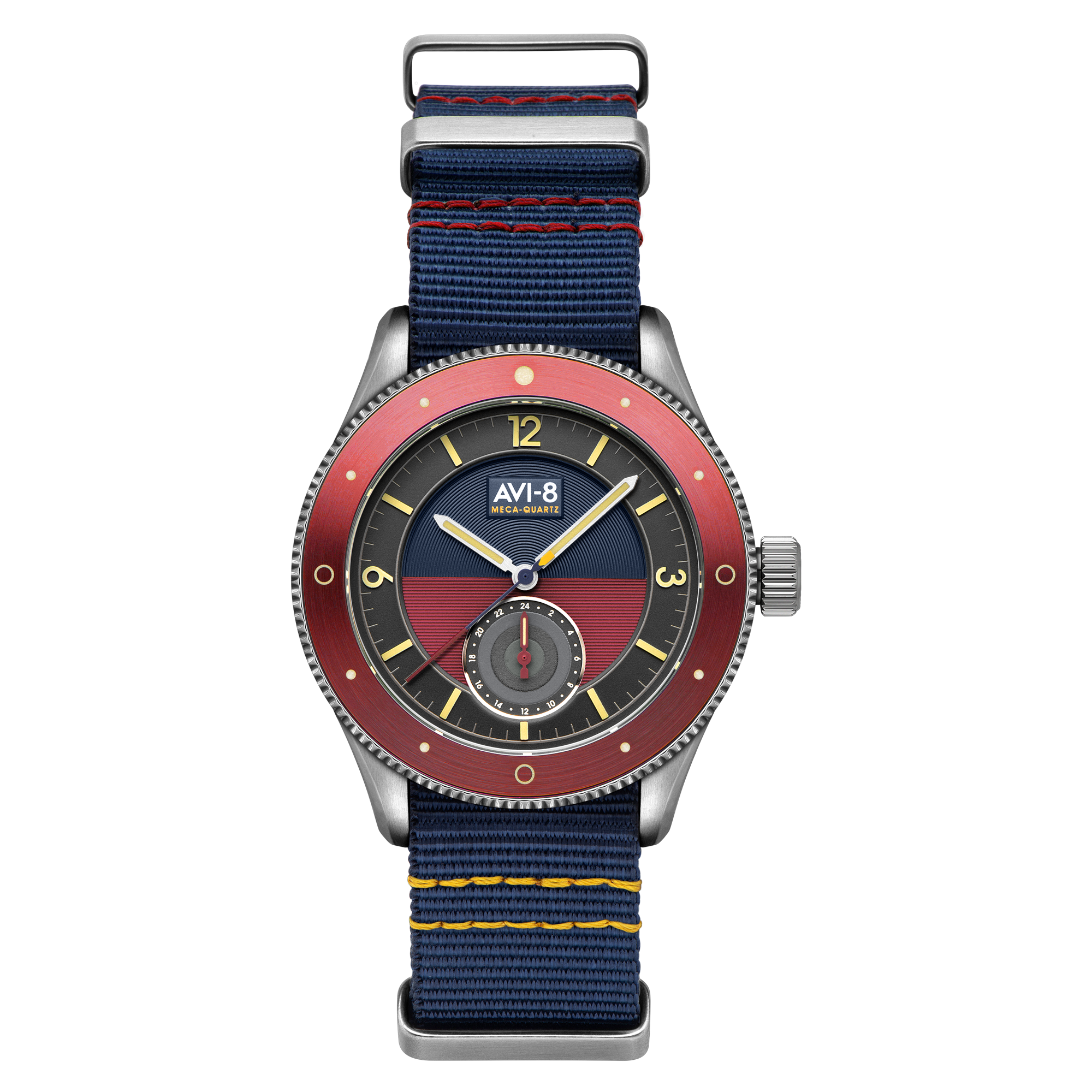 Navy Blue | Flyboy Airmaster Sector Meca-quartz – AVI-8