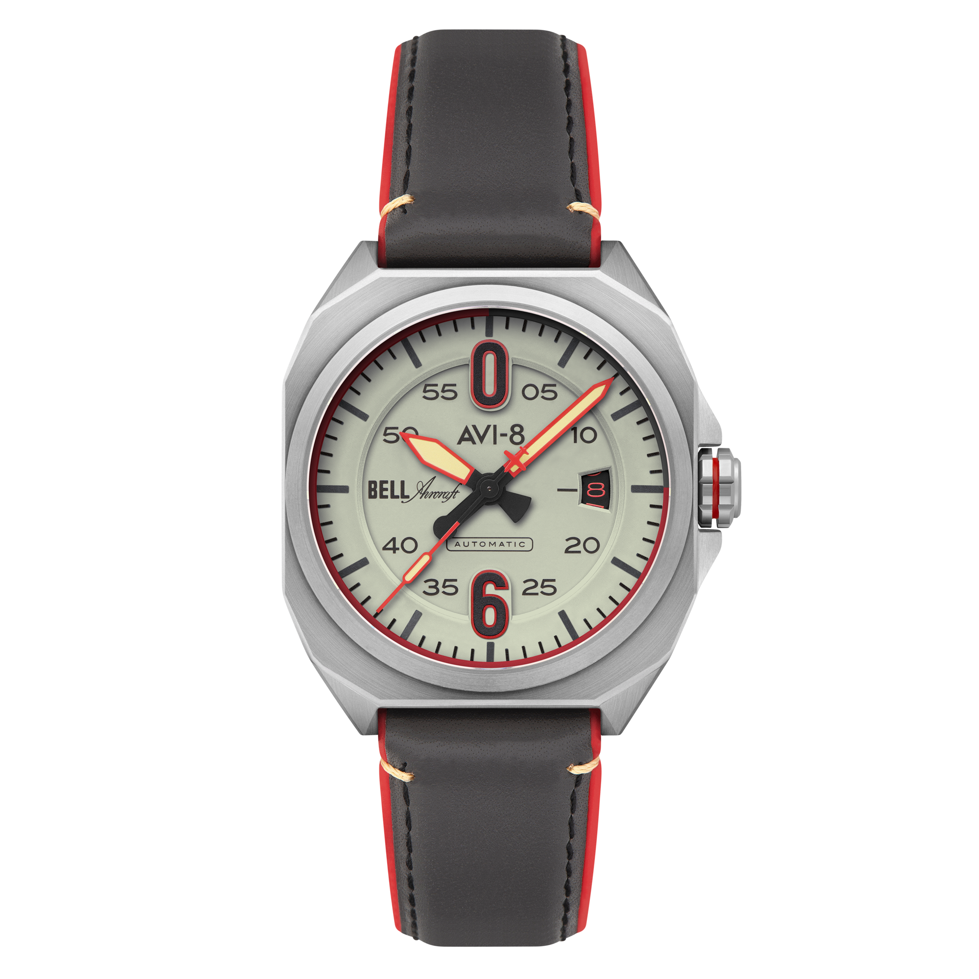 Desert Khaki | Bell X-1 Machbuster Automatic – AVI-8 Timepieces