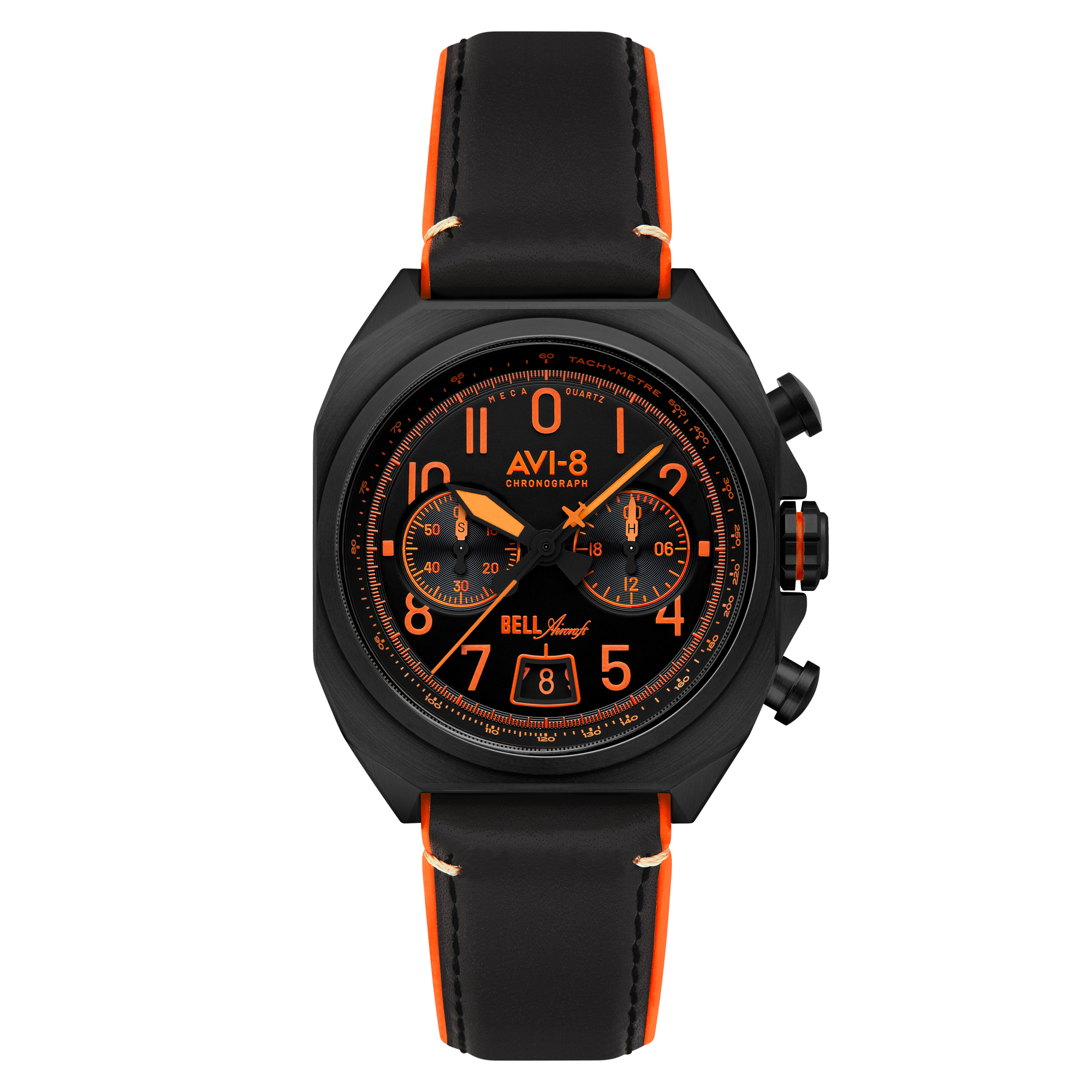 Super Sonic Black | Bell X-1 Machbuster Chronograph – AVI-8 Timepieces Super Sonic Black | Bell X-1 Machbuster Chronograph – AVI-8 Timepieces
