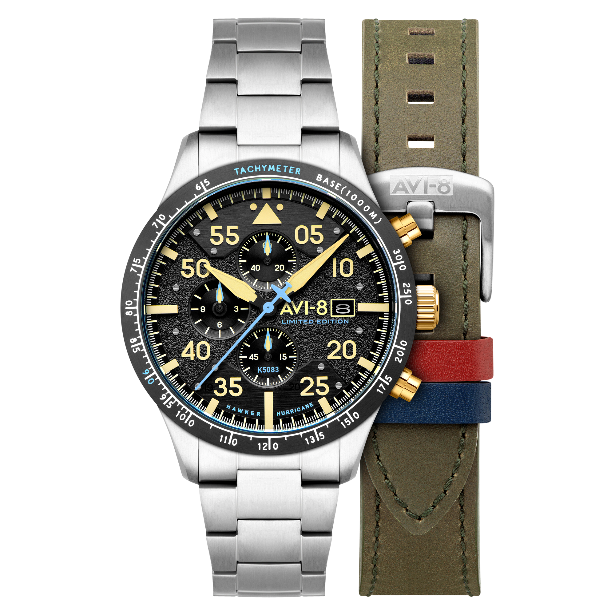 Thunder Black | Hawker Hurricane 90th Anniversary Chronograph Thunder Black | Hawker Hurricane 90th Anniversary Chronograph