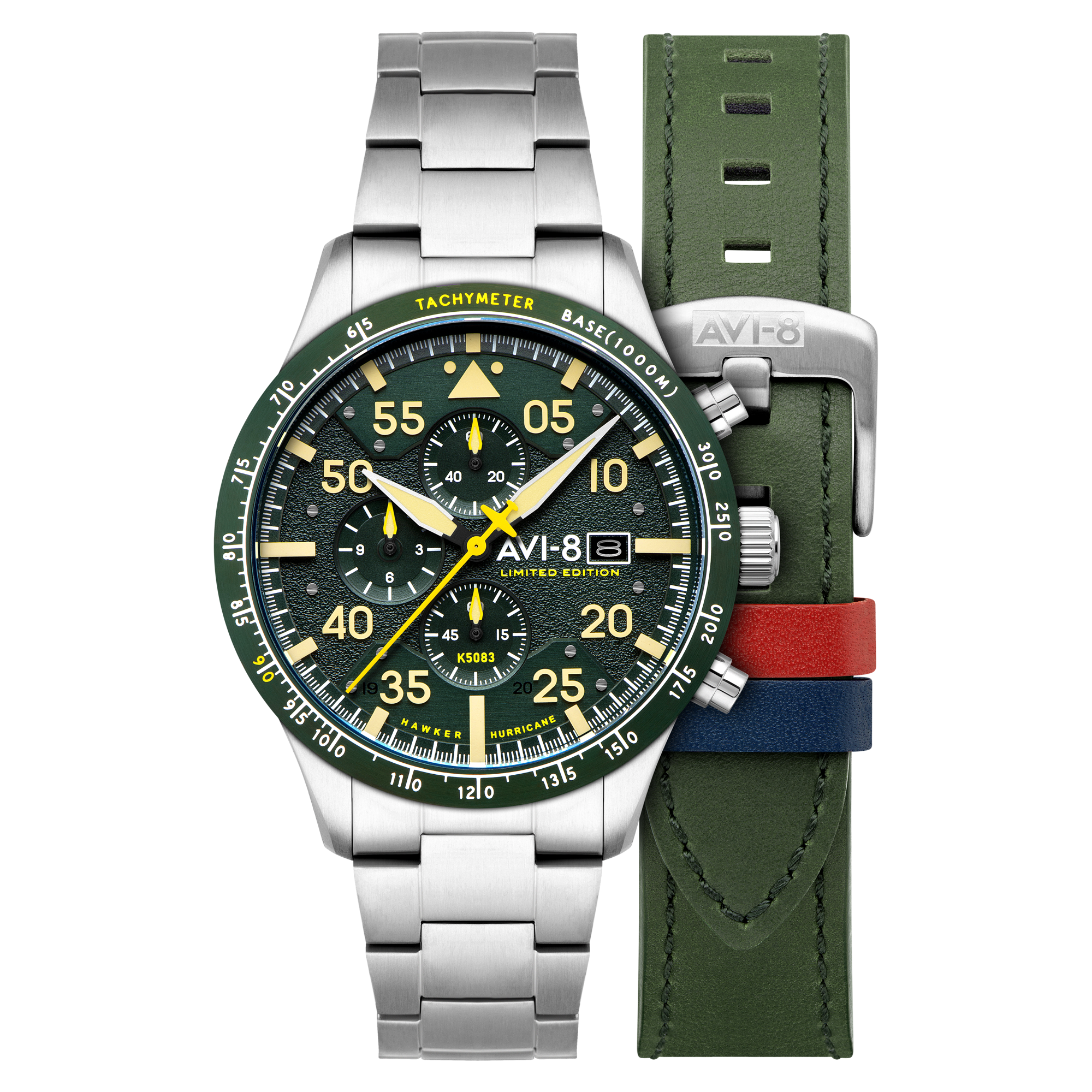 Tarmac Green | Hawker Hurricane 90th Anniversary Chronograph