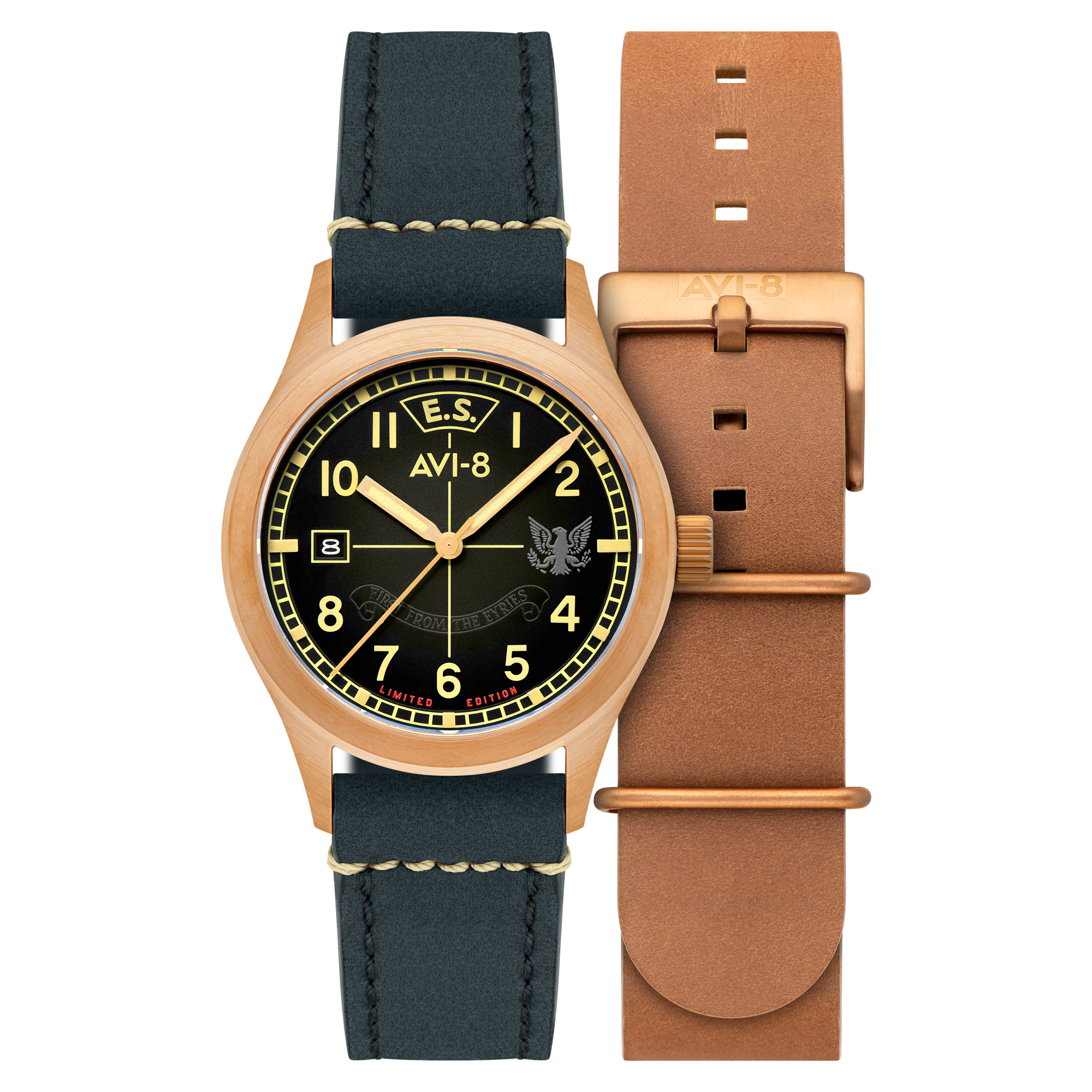 Gravesend | Flyboy Eagle Squadron Automatic Bronze 85th Limited