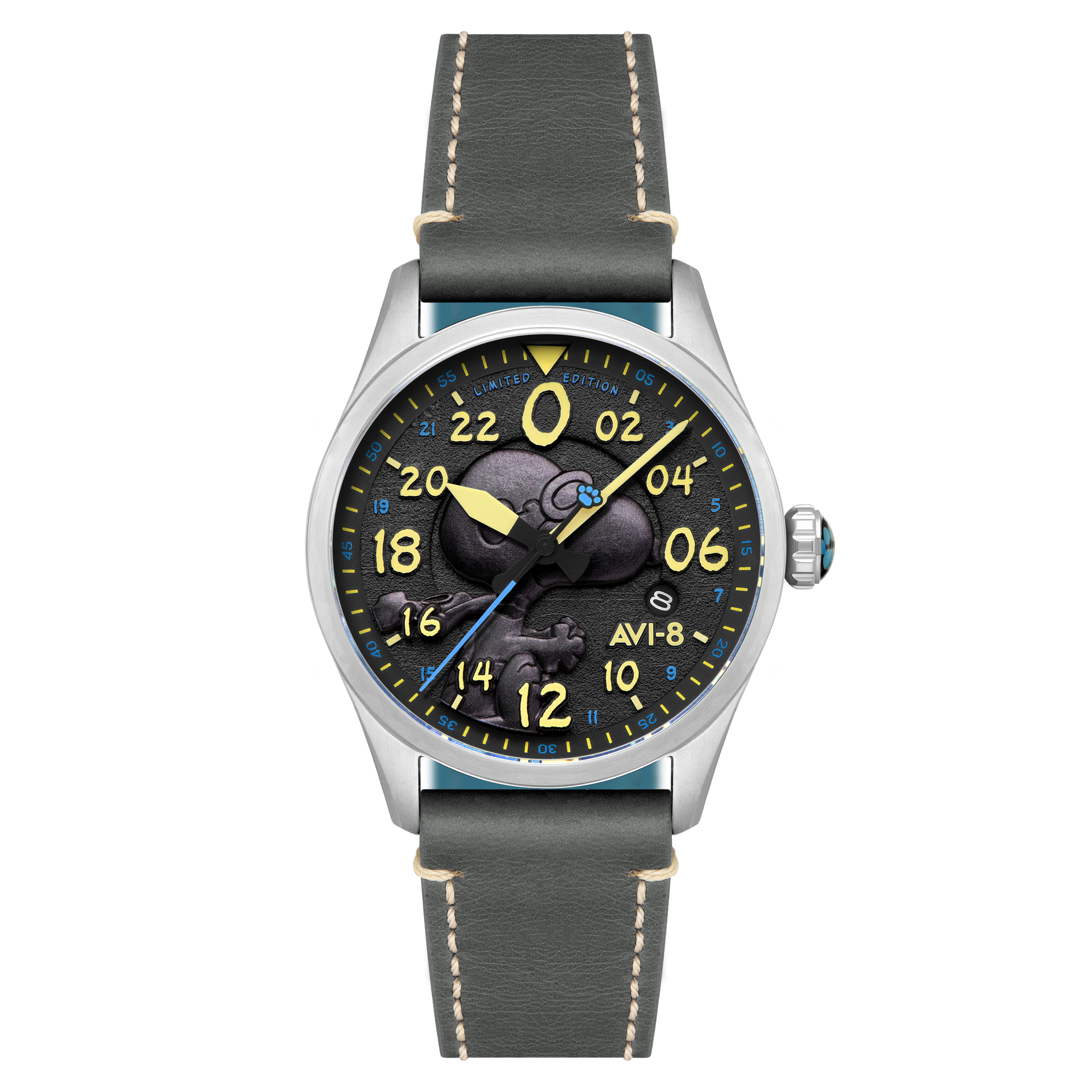 Charcoal Grey | Spitfire Peanuts Snoopy Flying Ace 24 Hour