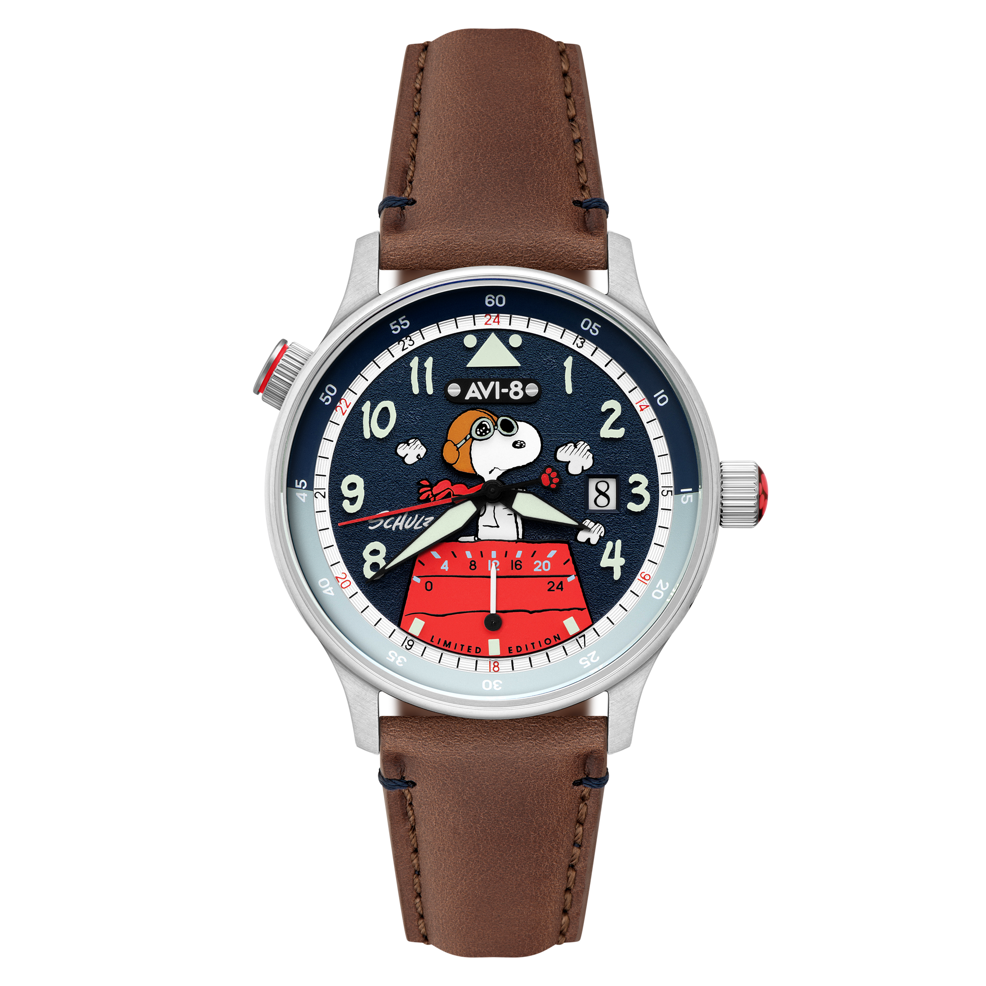Azure Aviator | Hawker Hurricane Mckellar Dual Time Peanuts Snoopy Azure Aviator | Hawker Hurricane Mckellar Dual Time Peanuts Snoopy