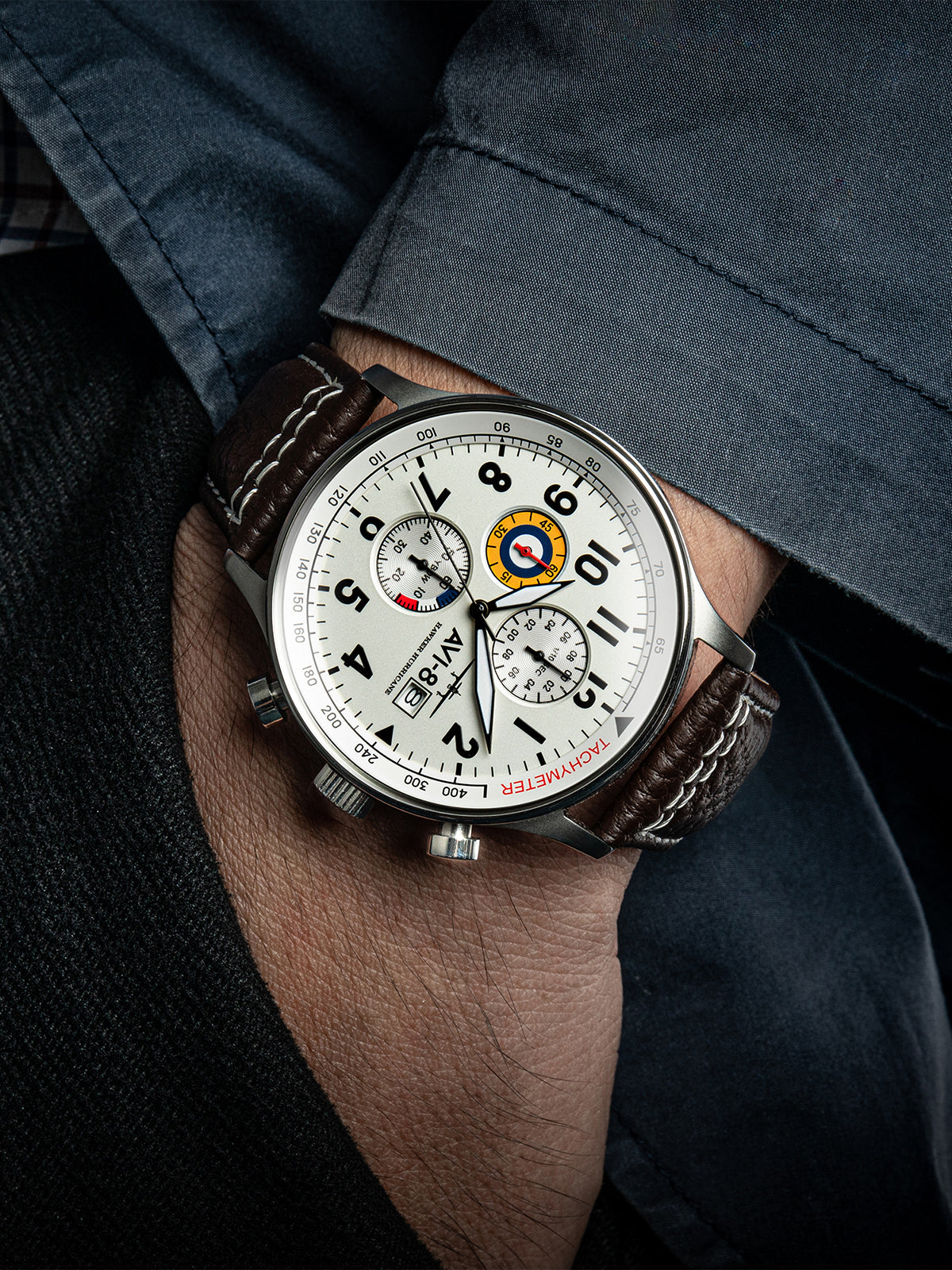 CLASSIC WHITE CLASSIC CHRONOGRAPH 3