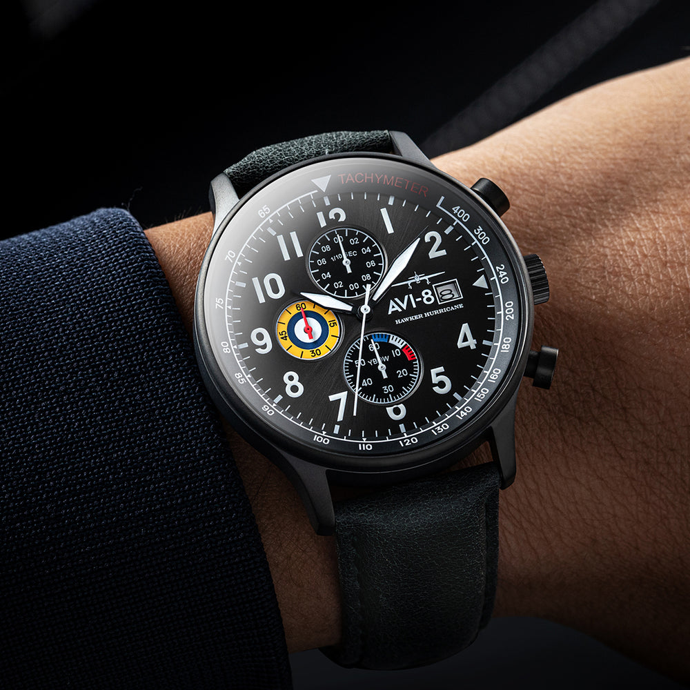 MILITARY GREEN CLASSIC CHRONOGRAPH 2