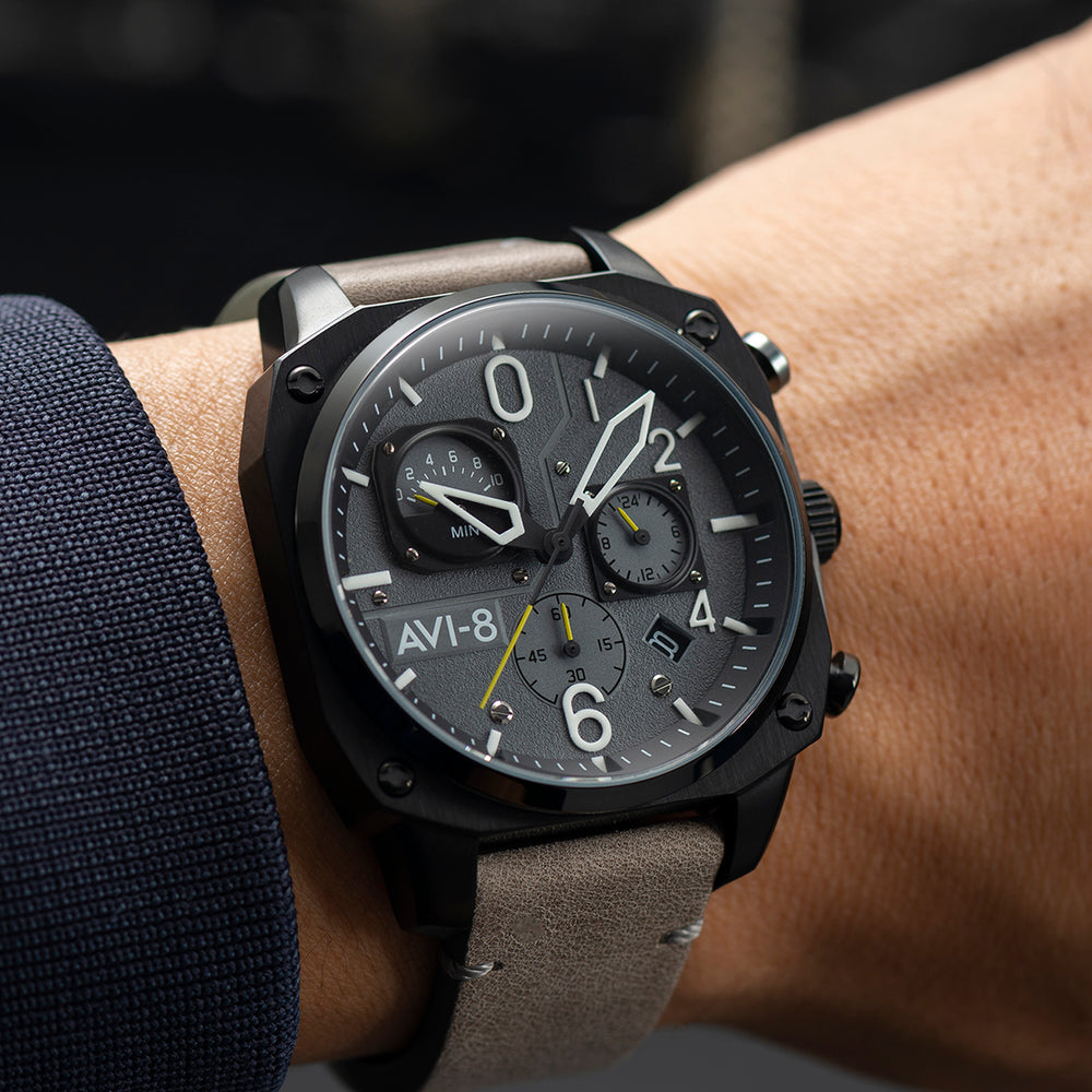 SEA GRAY RETROGRADE CHRONOGRAPH 2