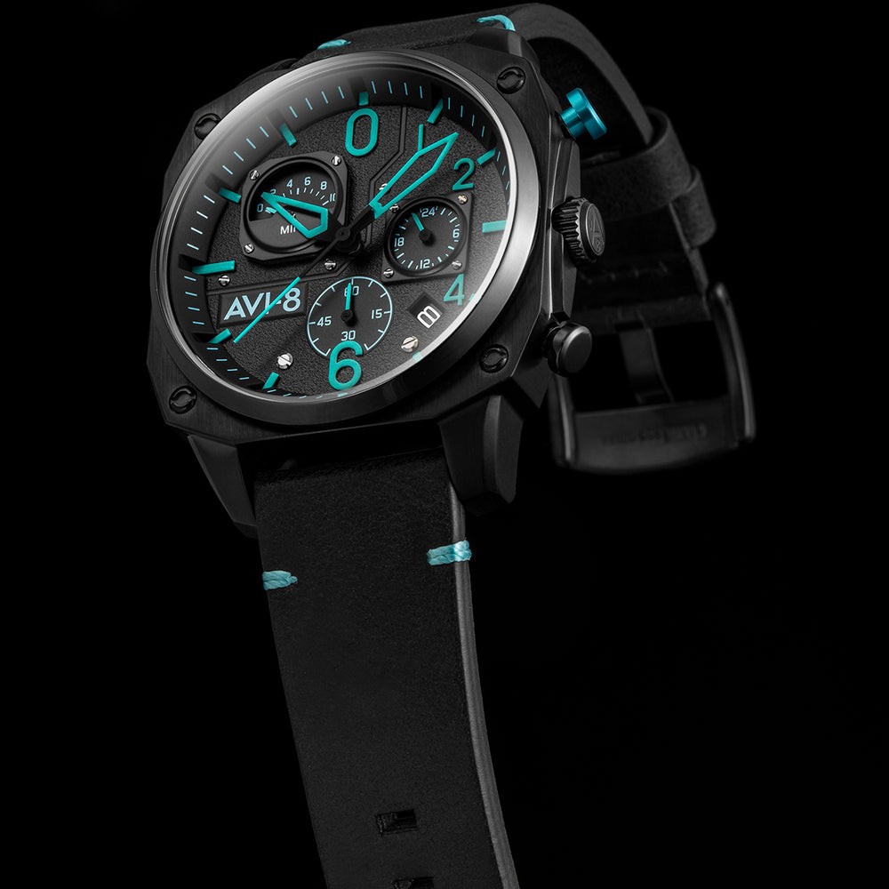 BLUE DIAMOND RETROGRADE CHRONOGRAPH 4