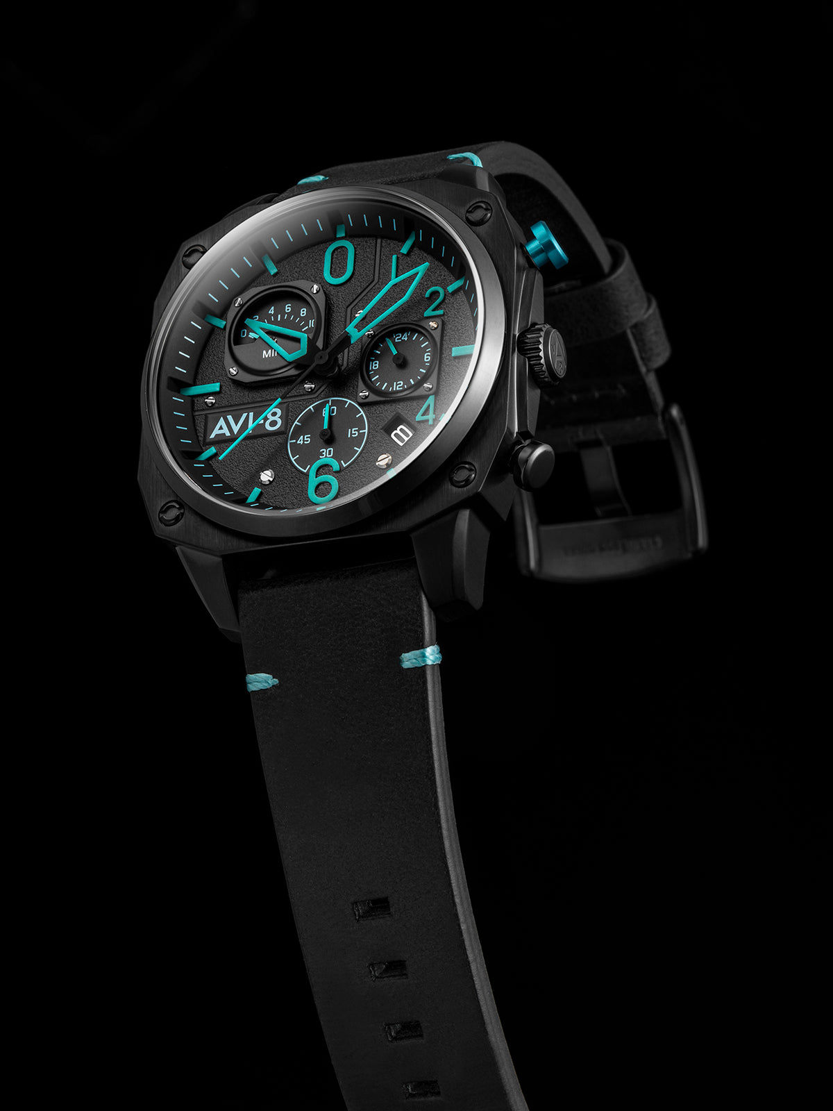 BLUE DIAMOND RETROGRADE CHRONOGRAPH 4