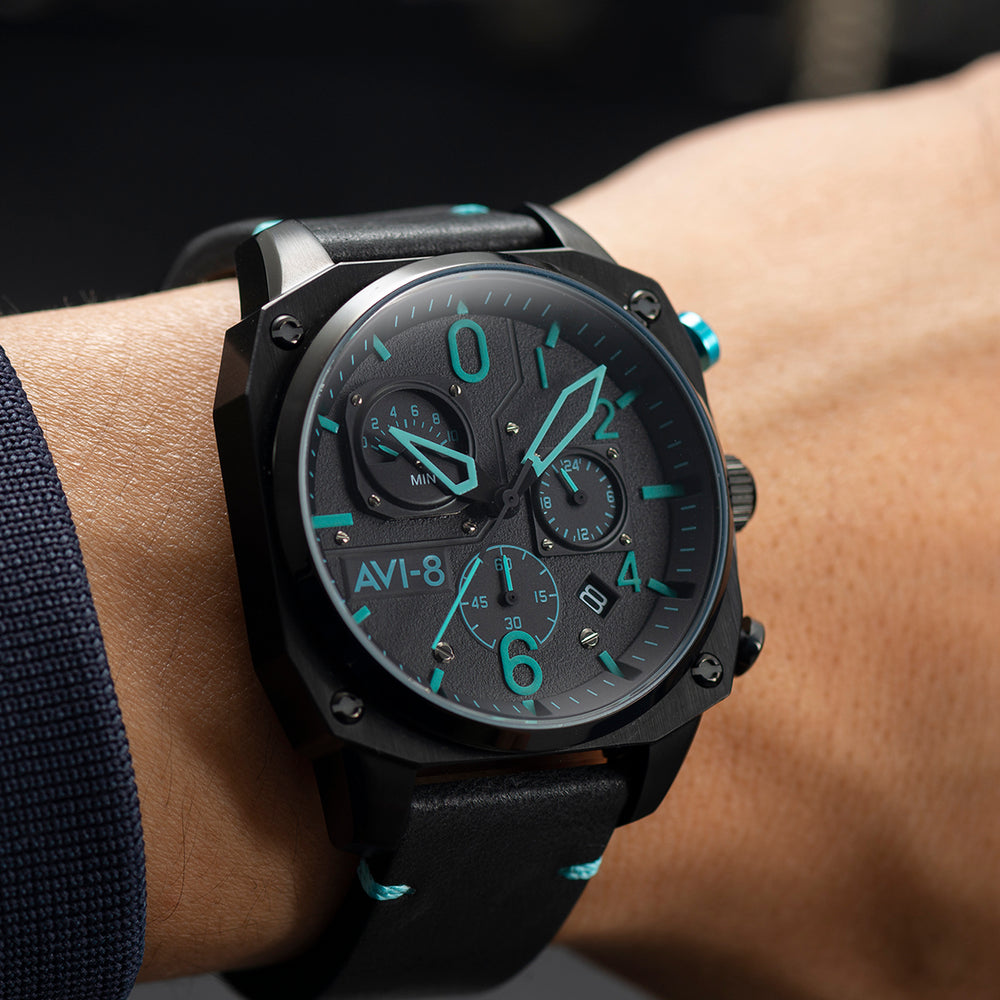 BLUE DIAMOND RETROGRADE CHRONOGRAPH 2