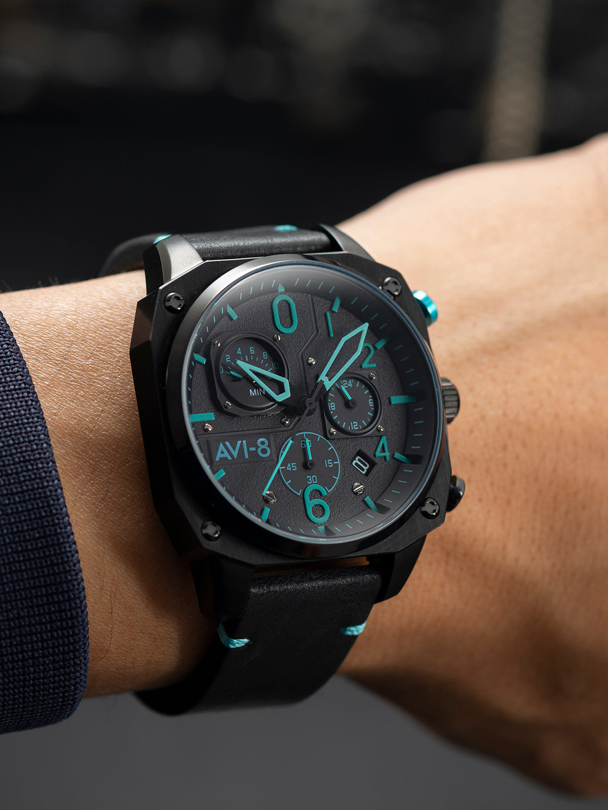 BLUE DIAMOND RETROGRADE CHRONOGRAPH 2