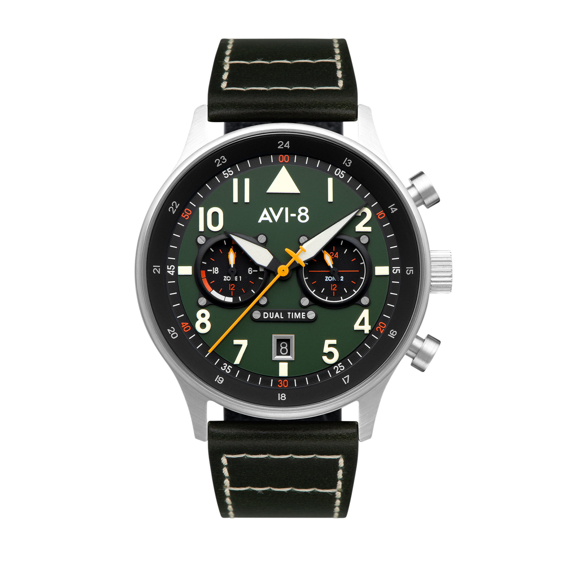 Merville | Hawker Hurricane Carey Dual Time – AVI-8 Timepieces