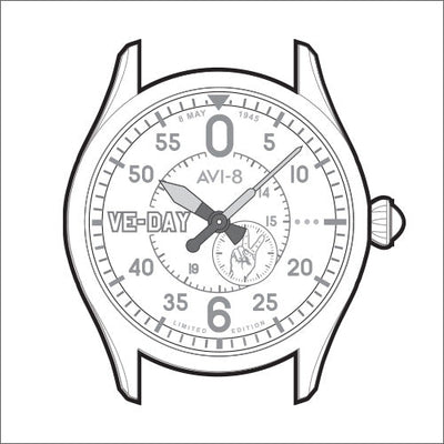 Spitfire Type 300 Automatic VE-Day 80th Limited Edition<br>AV-4073