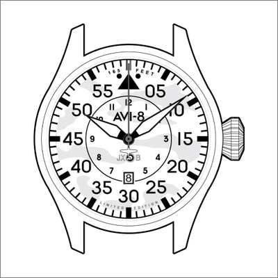 Hawker Hurricane Clowes Automatic Night Reaper Limited Edition<br>AV-4097-05