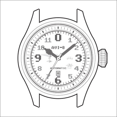 Hawker Hurricane Clowes Automatic Capcom 1942 Pixel Limited Edition<br>AV-4126