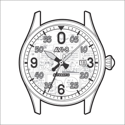 Spitfire Smith Automatic Peanuts Snoopy Flying Ace Limited Edition<br>AV-4134