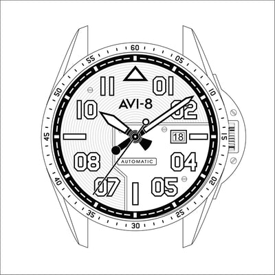 P-51 Mustang Jubilee Automatic Limited Edition<br>AV-4087