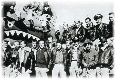 The Legend of the Flying Tigers: American Volunteer Pilots in China