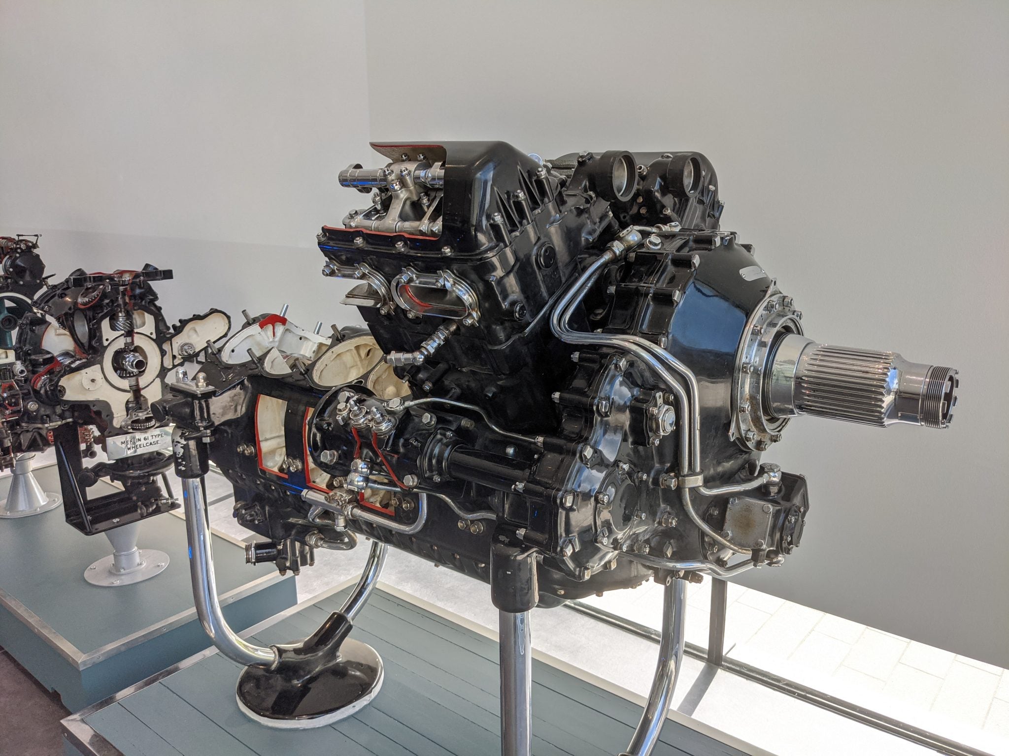 Scale Model Rolls Royce Merlin Engine