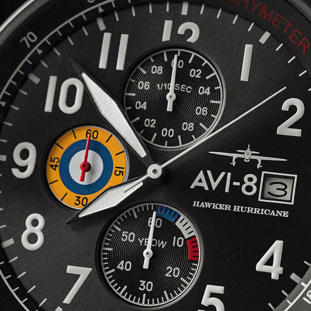 Military Green | Hawker Hurricane Classic Chronograph – AVI-8