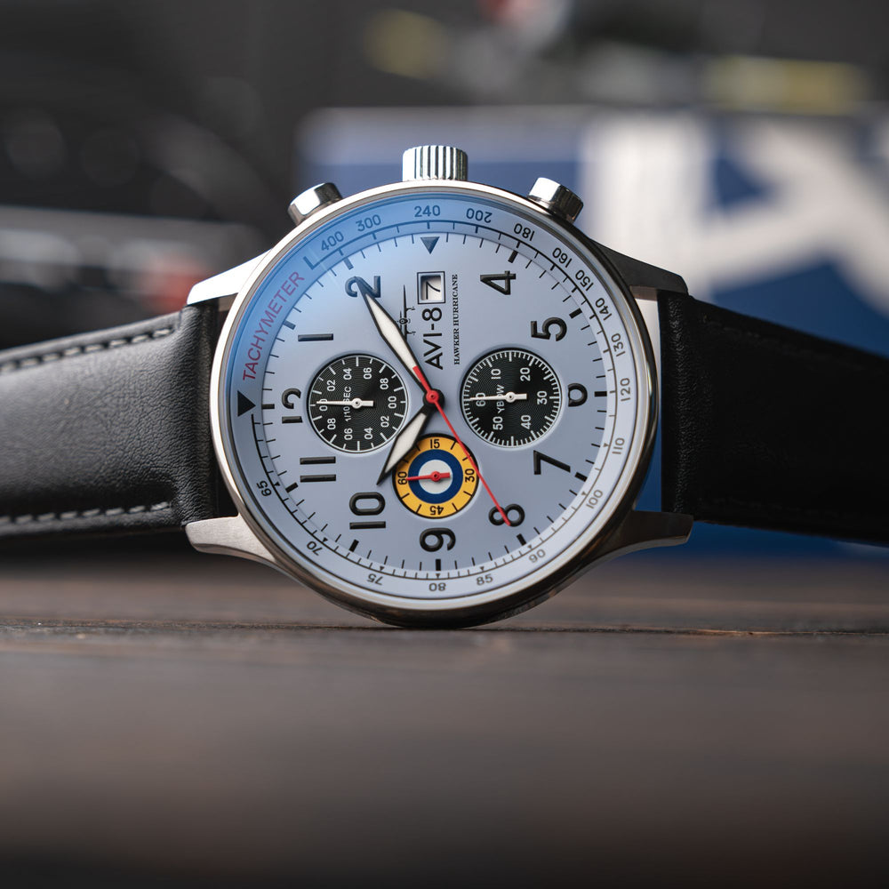 AVI-8 時計　HAWKER・HURRCANE ホーカー・ハリケーン Amazon.com: AVI-8 Mens 42mm Hawker Hurricane Classic
