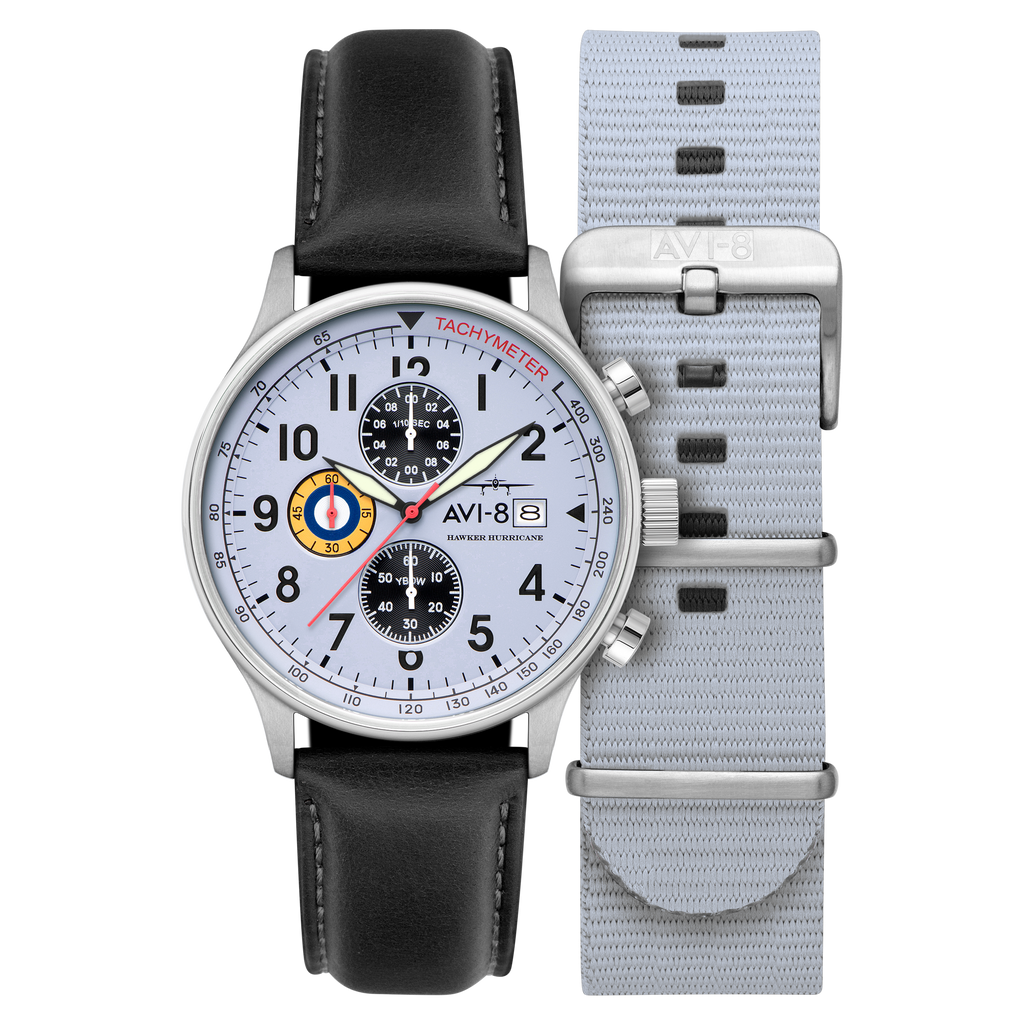 AVIRIVA HORNET 110 　6 シェル　25.5 Faded Blue | Hawker Hurricane Classic Chronograph – AVI-8