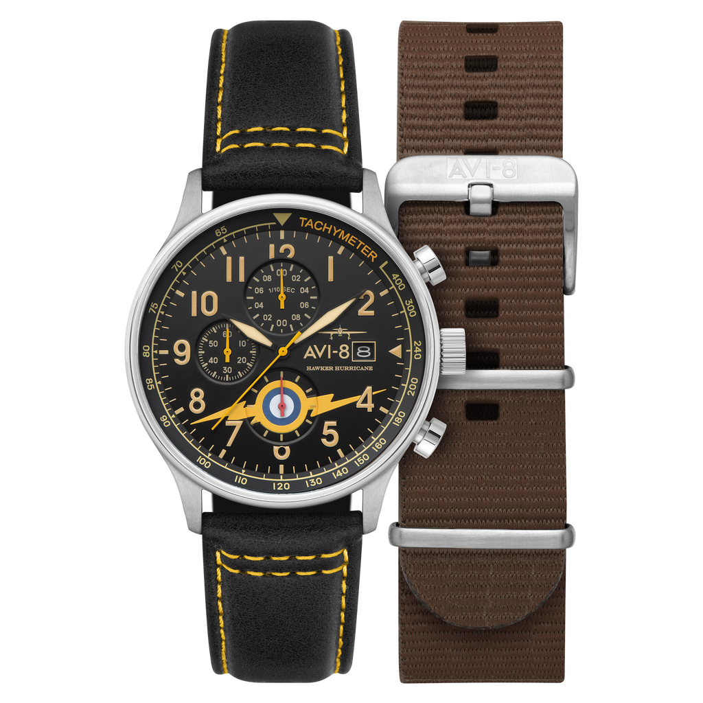 Lightning Orange | Hawker Hurricane Classic Chronograph – AVI-8