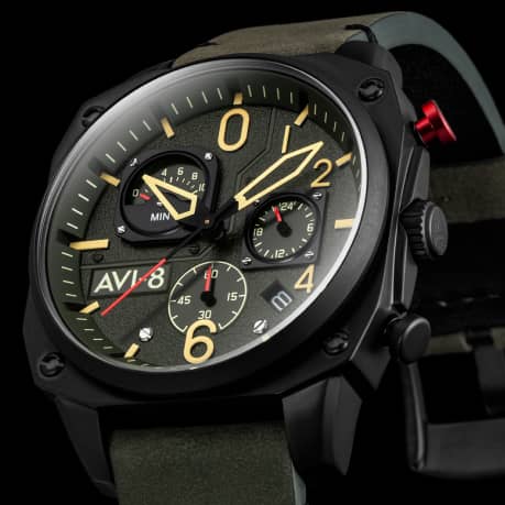 Deep Green Black | Hawker Hunter Retrograde Chronograph