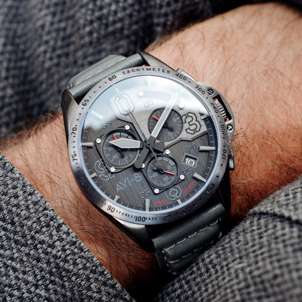 Brevet | P-51 Mustang Blakeslee Chronograph – AVI-8 Timepieces