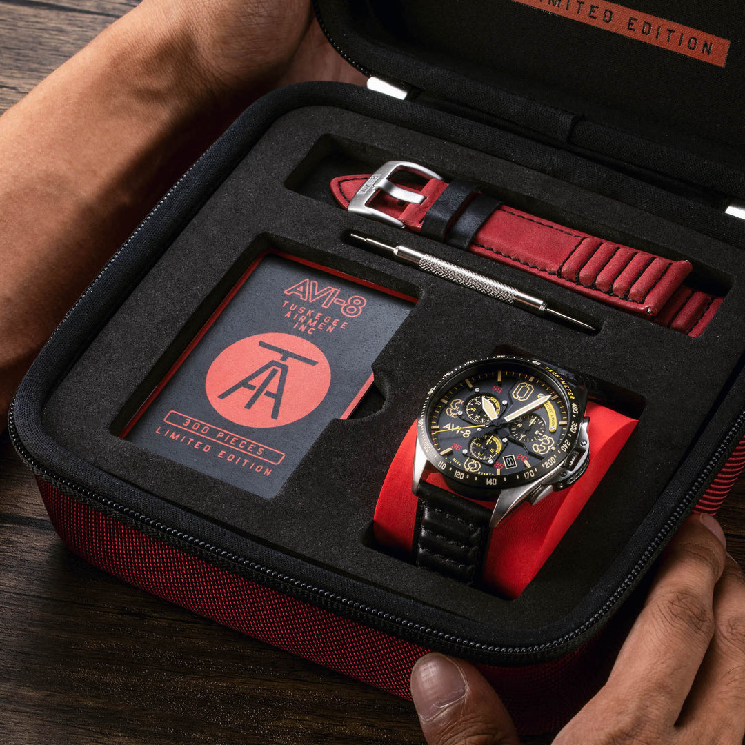 AVI-8 X TAI contents – AVI-8 Timepieces