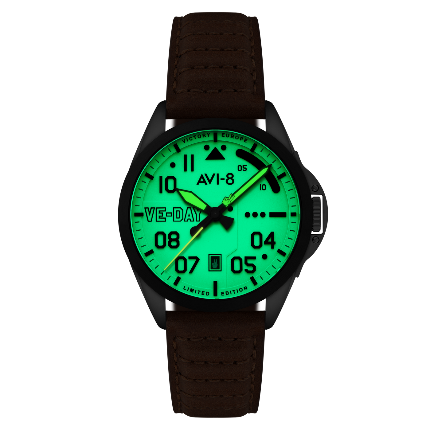 Victory Cream | P-51 Mustang Patriot Automatic VE-Day 80th Limited Victory Cream | P-51 Mustang Patriot Automatic VE-Day 80th Limited
