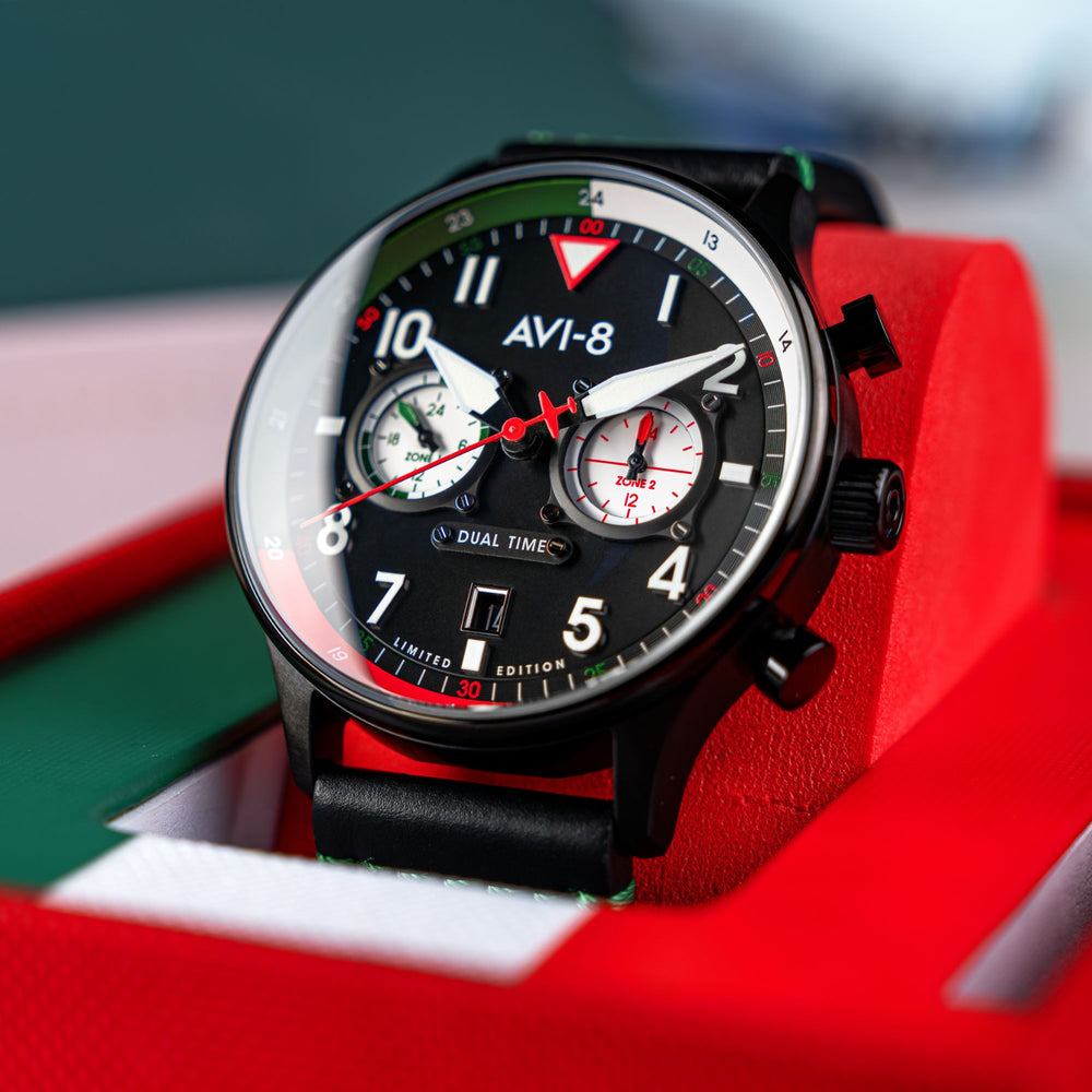 Tri Color Black | Hawker Hurricane Carey Dual Time Mexico