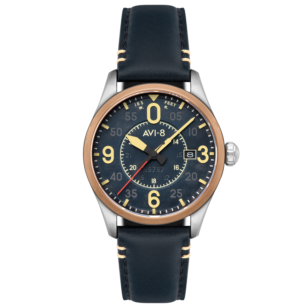 Woolston | Spitfire Smith Automatic – AVI-8 Timepieces Woolston | Spitfire Smith Automatic – AVI-8 Timepieces