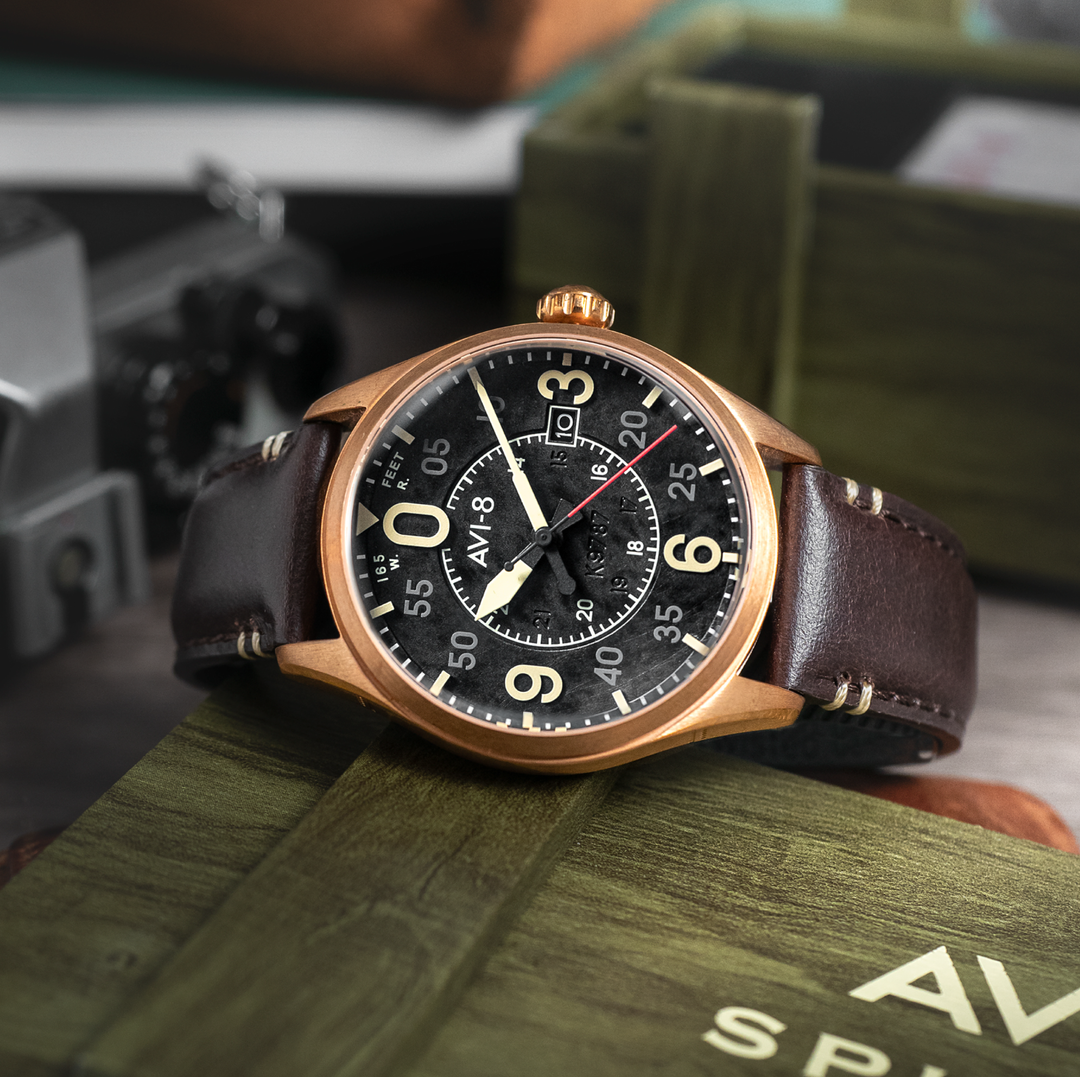 Spitfire Smith Automatic AV-4090 Soft Launch – AVI-8 Timepieces