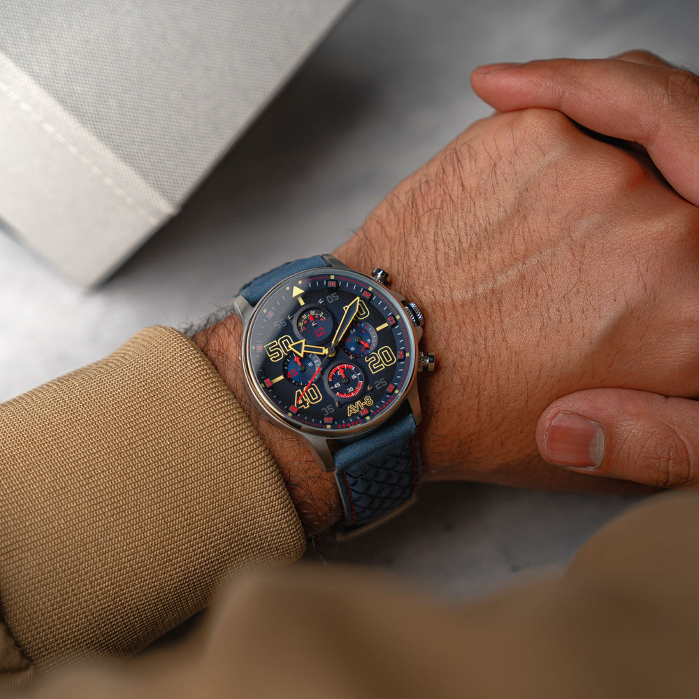 Rumbold | Hawker Typhoon Coningham Chronograph – AVI-8 Timepieces