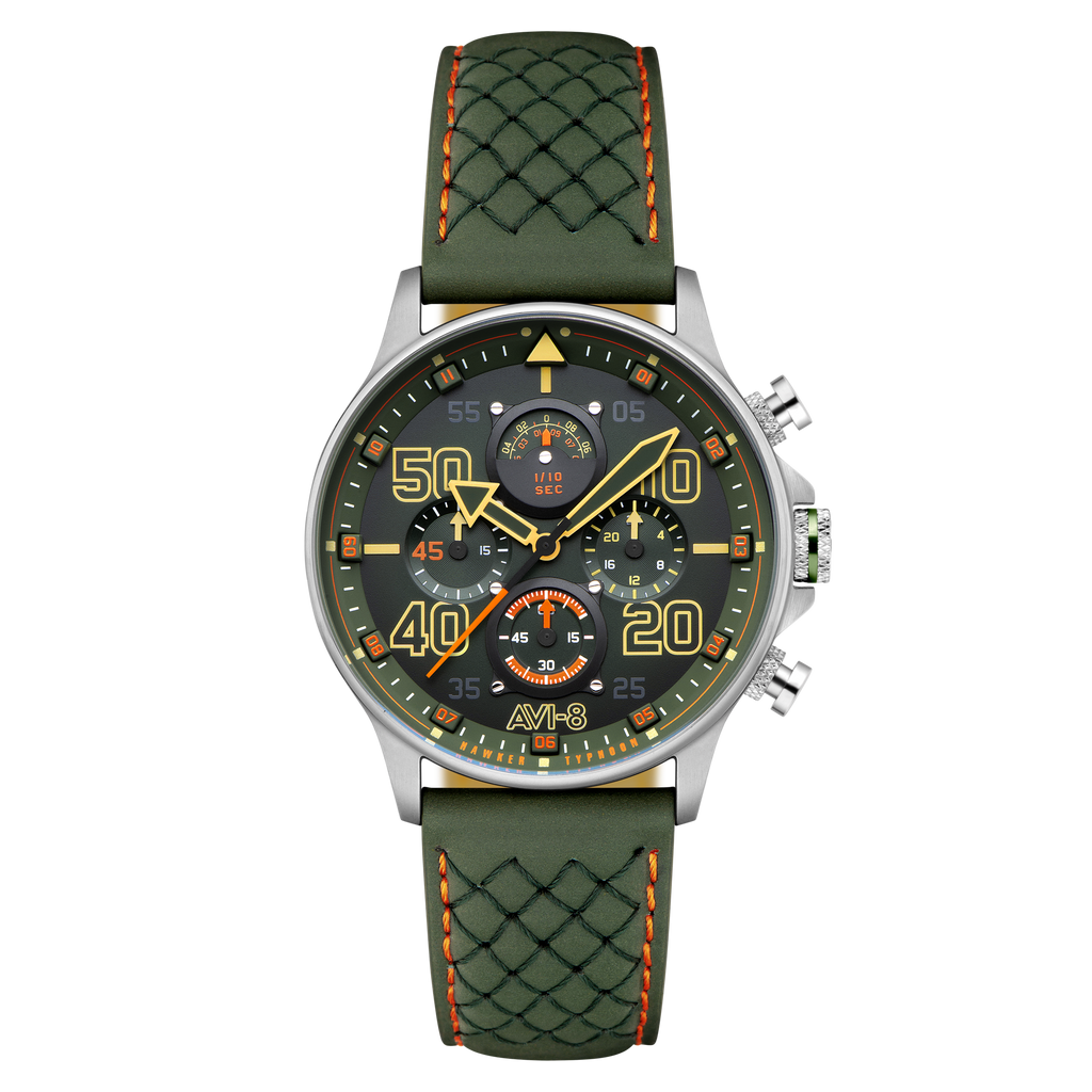 Harding | Hawker Typhoon Coningham Chronograph – AVI-8 Timepieces Harding | Hawker Typhoon Coningham Chronograph – AVI-8 Timepieces