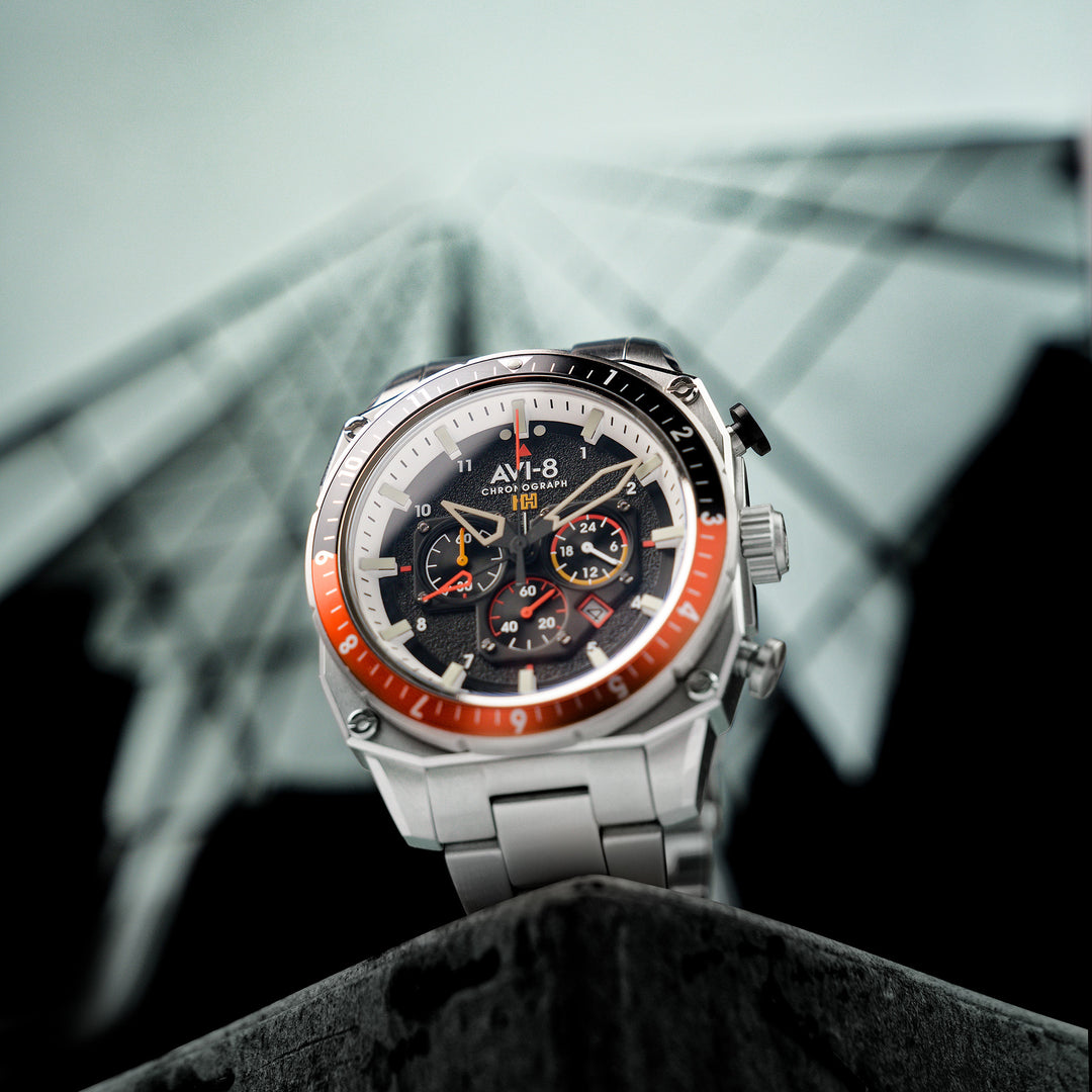 ATLAS DUAL TIME CHRONOGRAPH – AVI-8 Timepieces