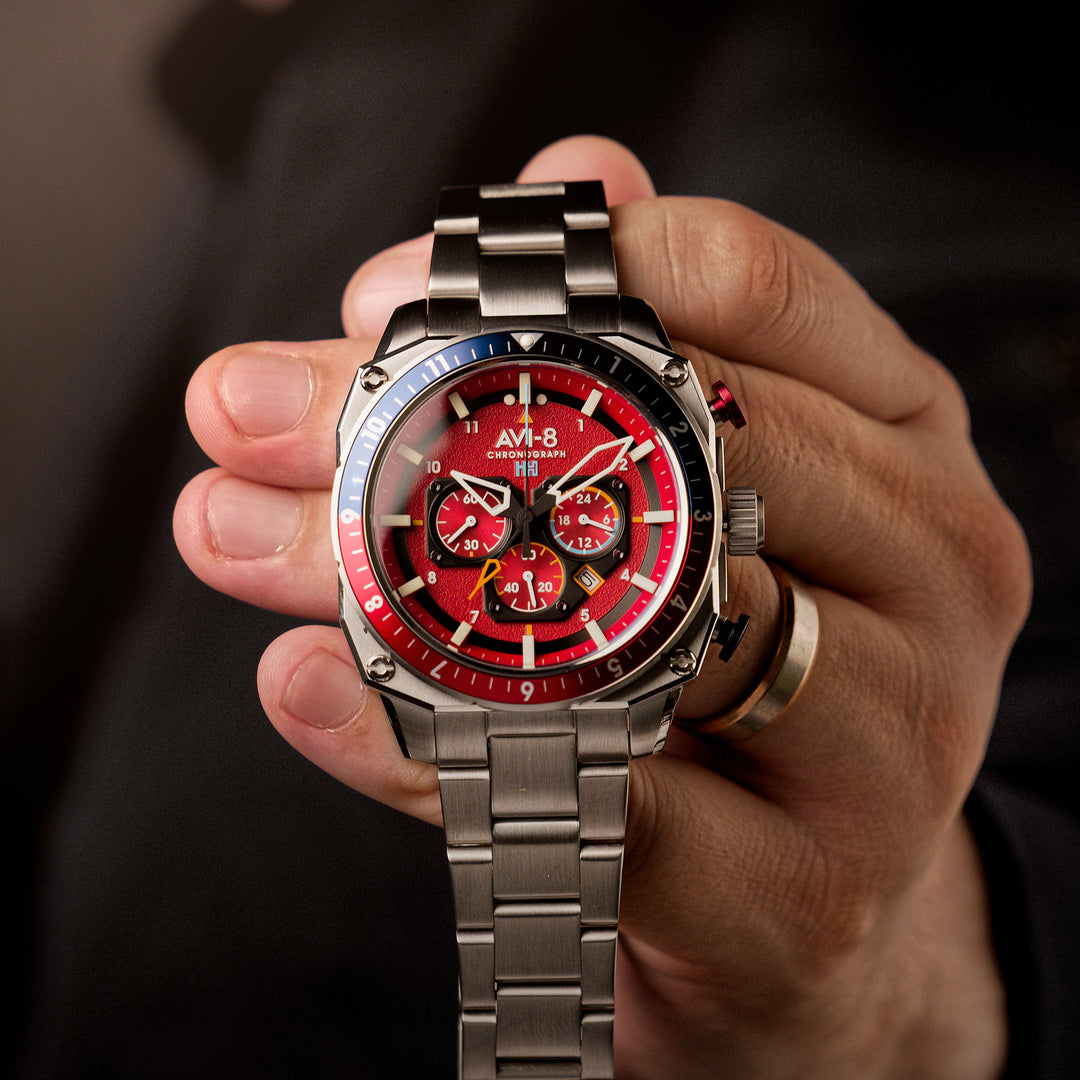 HAMI×RED H767120 SILVER Hamilton Khaki Air Race H767120 Red Bull Limited Edition