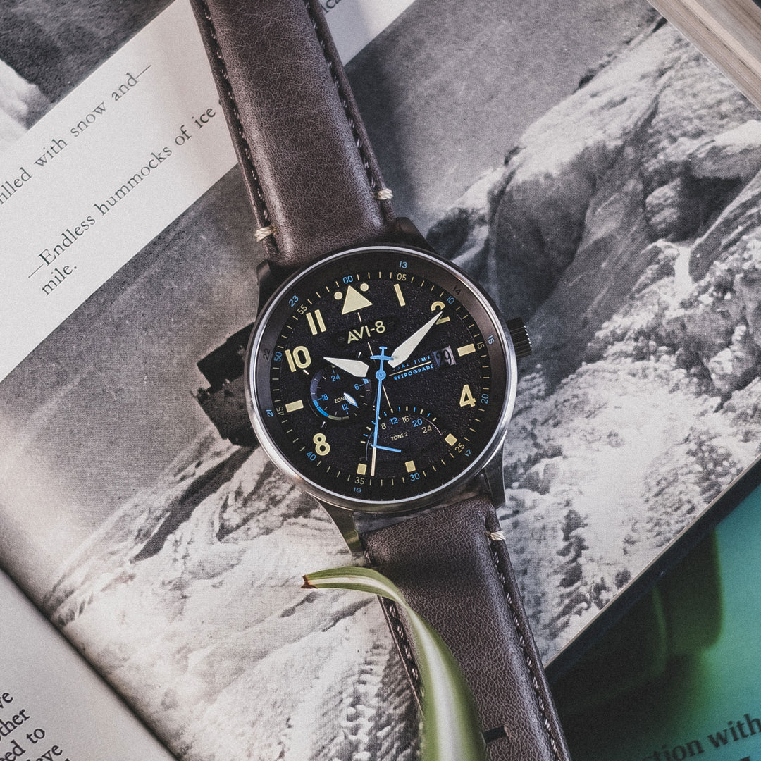 Hawker Hurricane McKellar Dual Time – AVI-8 Timepieces
