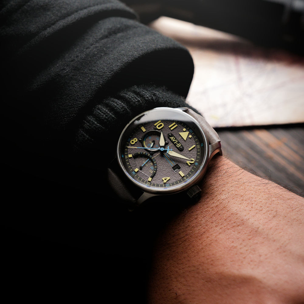 Ash Grey | Hawker Hurricane Mckellar Dual Time – AVI-8