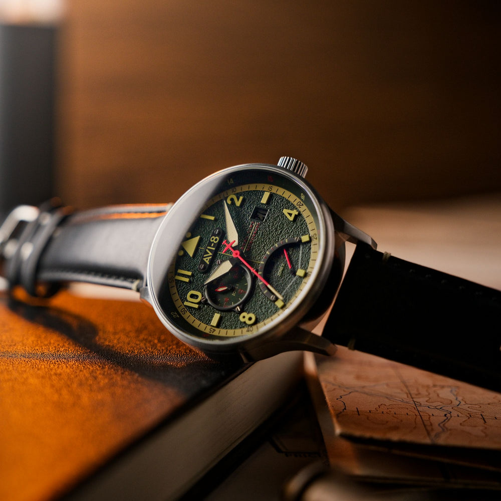 Gothic Green | Hawker Hurricane Mckellar Dual Time – AVI-8 Gothic Green | Hawker Hurricane Mckellar Dual Time – AVI-8