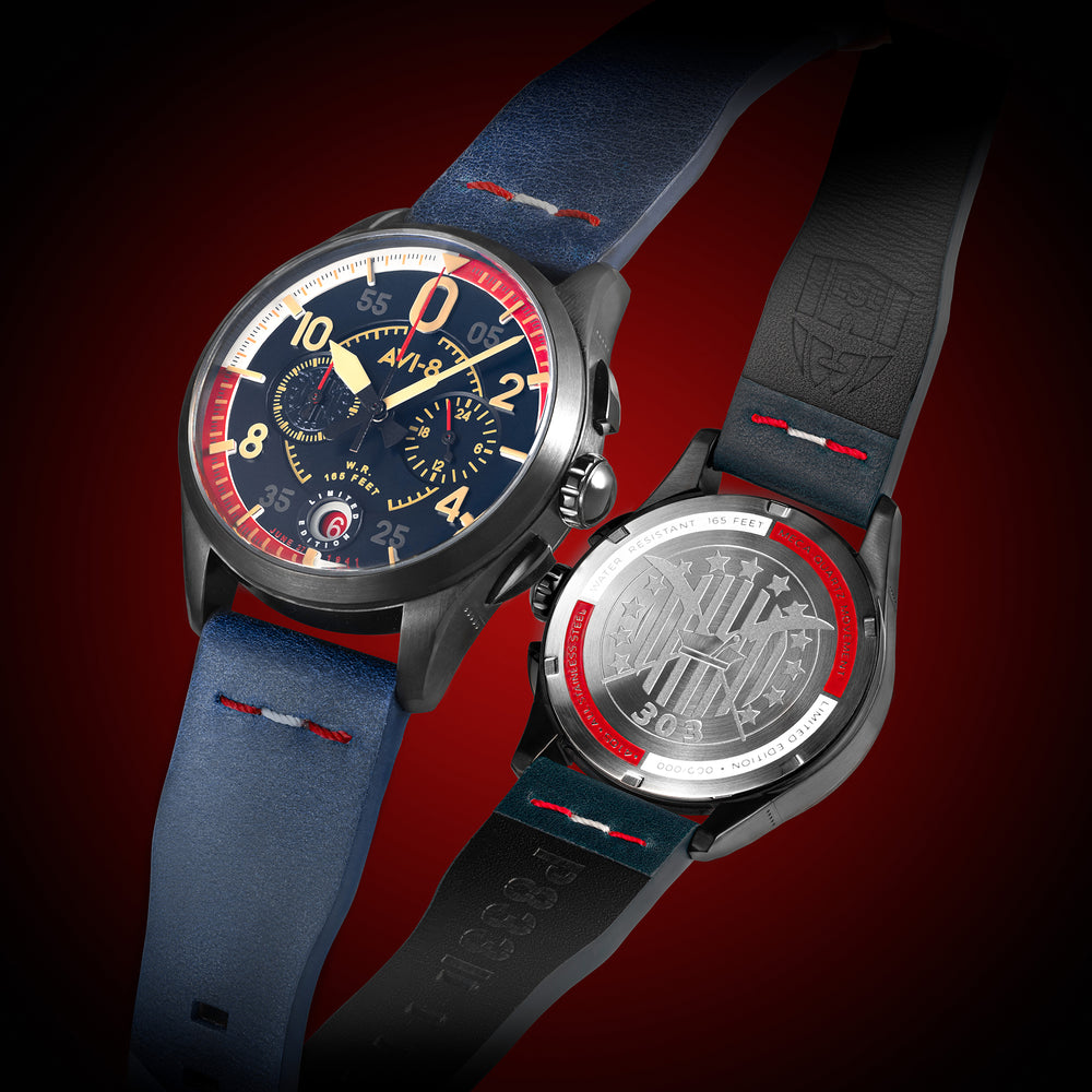 Sumatra | Spitfire P8331 Laguna Chronograph – AVI-8 Timepieces Sumatra | Spitfire P8331 Laguna Chronograph – AVI-8 Timepieces