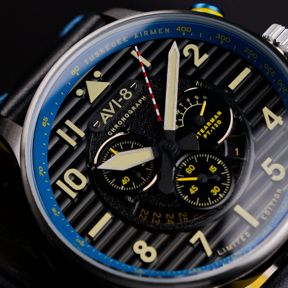 Parrish | Flyboy Spirit Of Tuskegee Chronograph Limited Parrish | Flyboy Spirit Of Tuskegee Chronograph Limited
