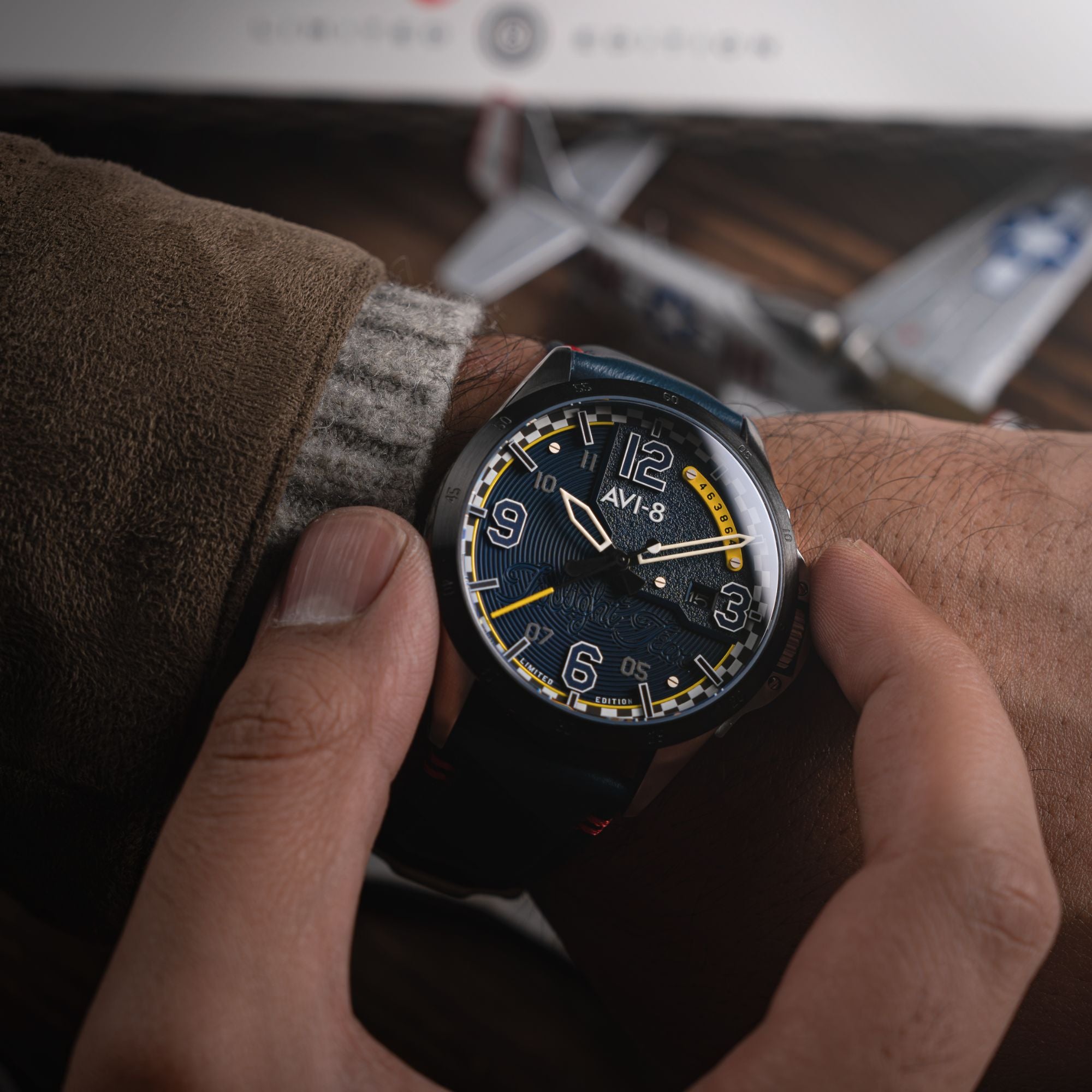 Twilight Blue | P-51 Mustang Twilight Tear Automatic Limited