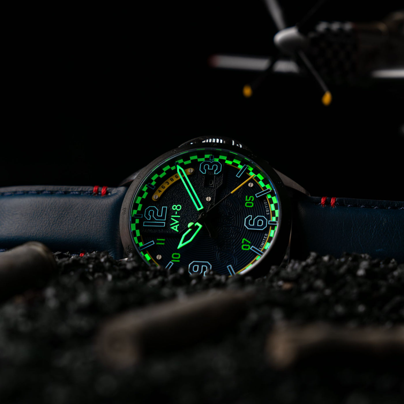 Twilight Blue | P-51 Mustang Twilight Tear Automatic Limited 