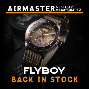 Flyboy Airmaster Sector Meca-Quartz AV-4112 – AVI-8 Timepieces